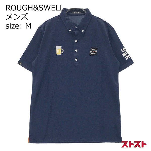 ROUGHu0026SWELL ラフアンドスウェル 2022年モデル 半袖ポロシャツ ボタンダウン M ［240001960159］#