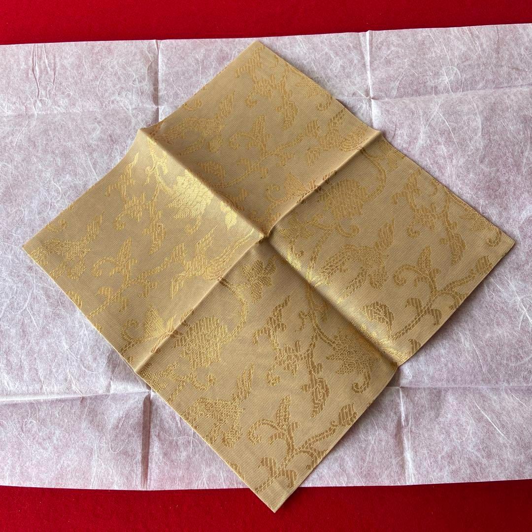 茶道具 袱紗 なかざわ織物 表千家 堀内宗匠 糸屋風通 未使用品 堀内