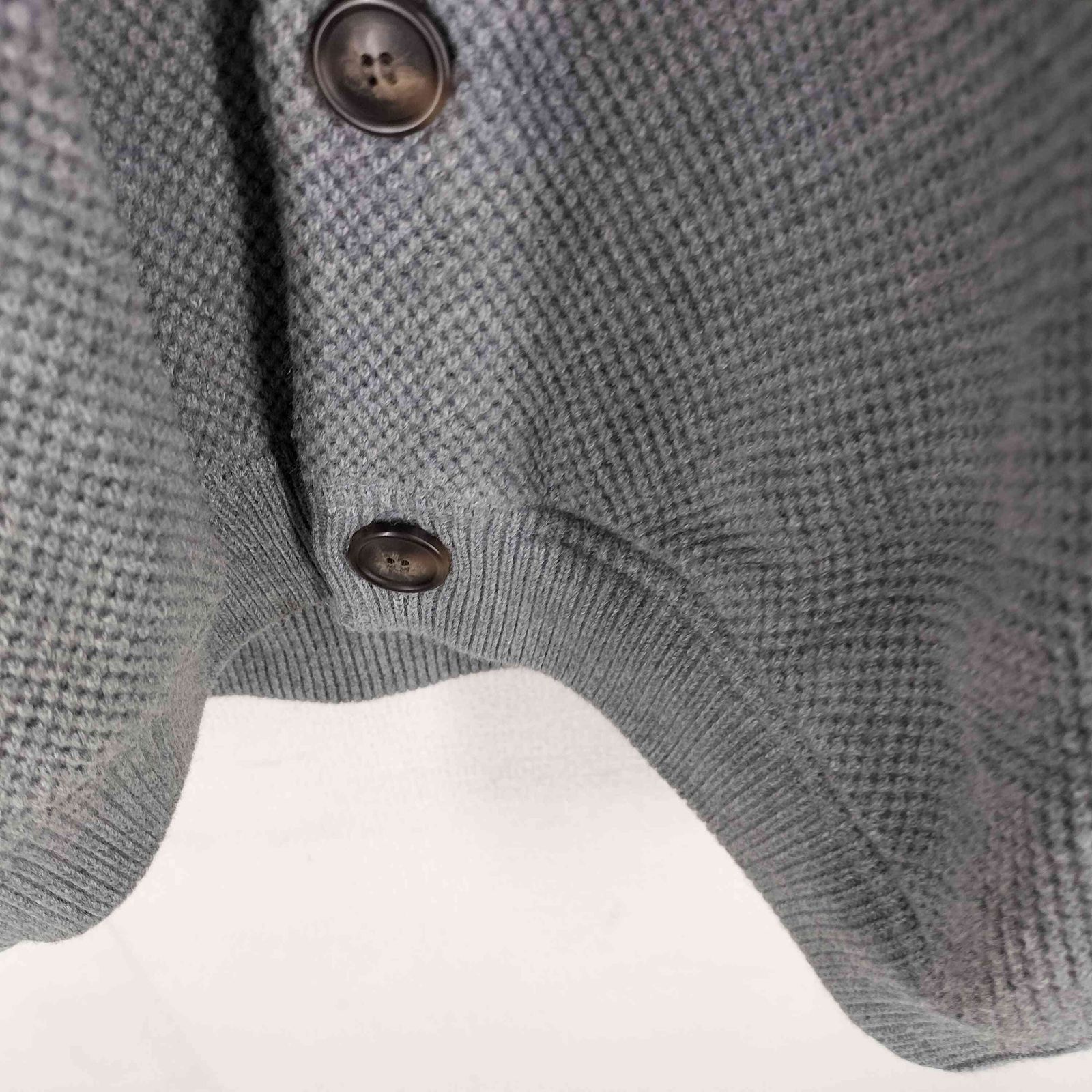 crepuscule クレプスキュール✨鹿の子 カーディガン サイズ1 グレー