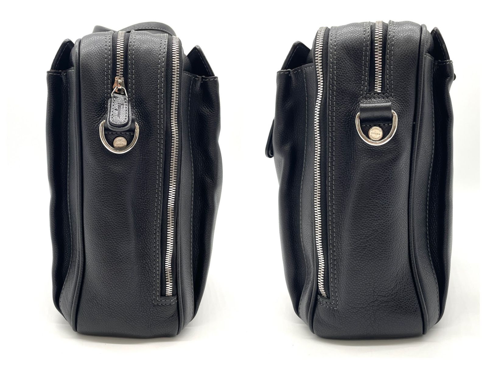 サルヴァトーレフェラガモ ビジネスバッグ レザー メンズ Salvatore