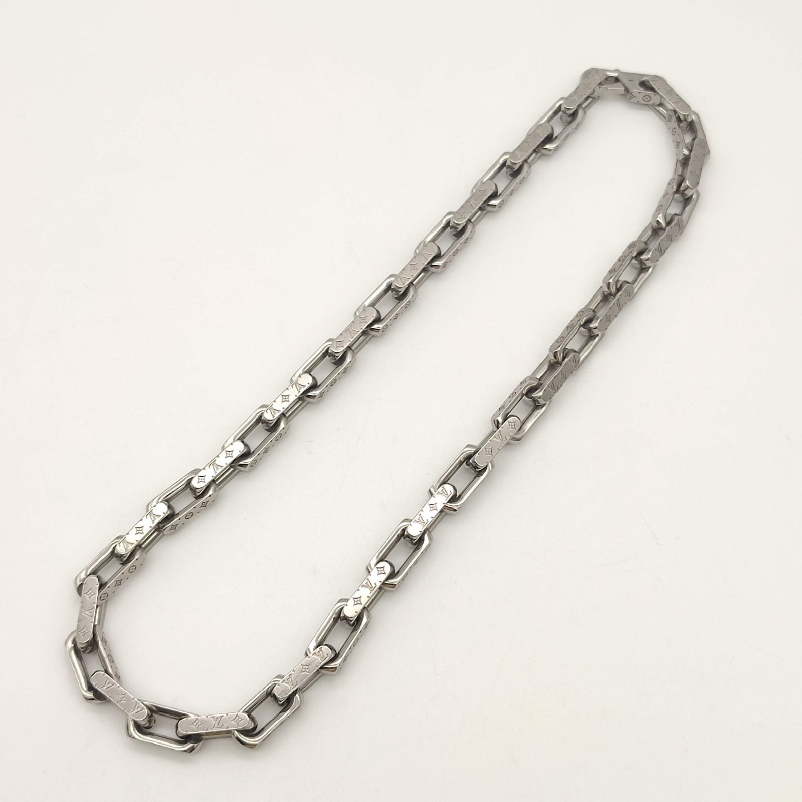 超美品】ルイヴィトン ネックレスチェーンモノグラム M00307 23年製造 