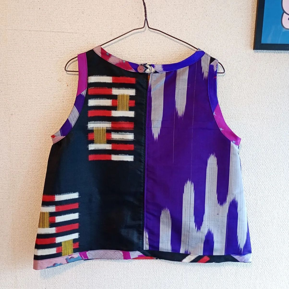 アンティーク着物と銘仙リメイク