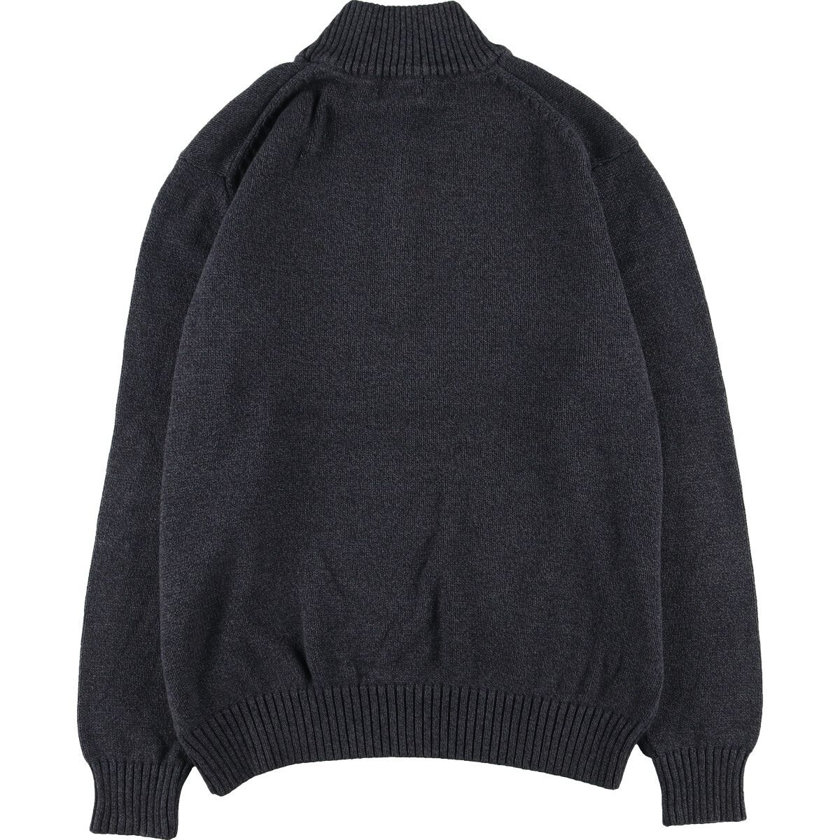 古着 カルバンクライン Calvin klein コットンニットハーフジップ 