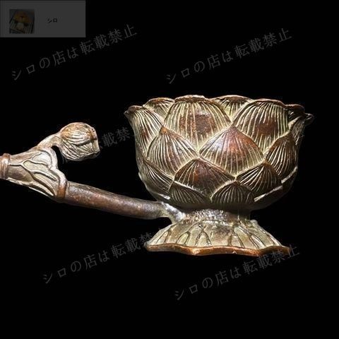 銅細工 蓮華小香炉 香道具 装飾品 工芸品 美術品 置物 - メルカリ