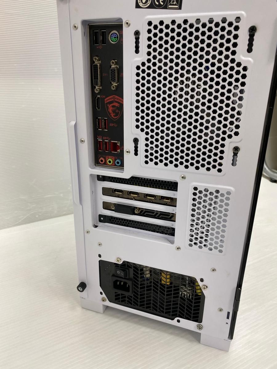 現状渡し】ゲーミングPC Ryzen5 2600 メモリ16GB GTX1050Ti SSD3