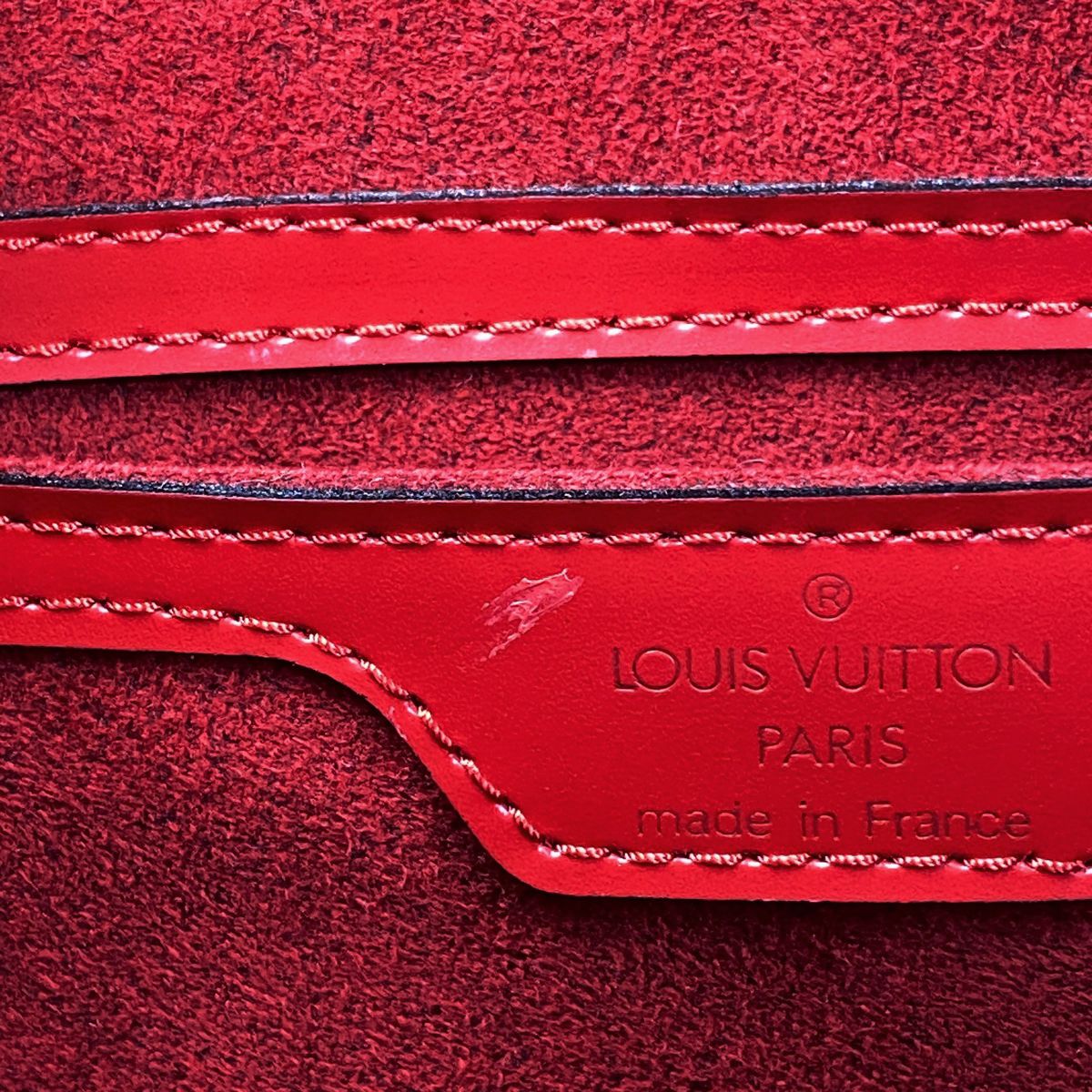 ルイ・ヴィトン Louis Vuitton スフロ 手提げ 筒型 バレルバッグ 