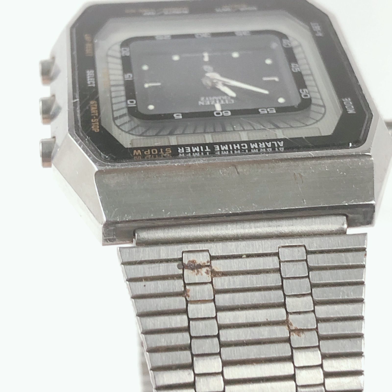 CITIZEN デジアナランサー　シルバー　不動 Yahoo!オークション - CITIZEN シチズン ランサー デジアナ 4