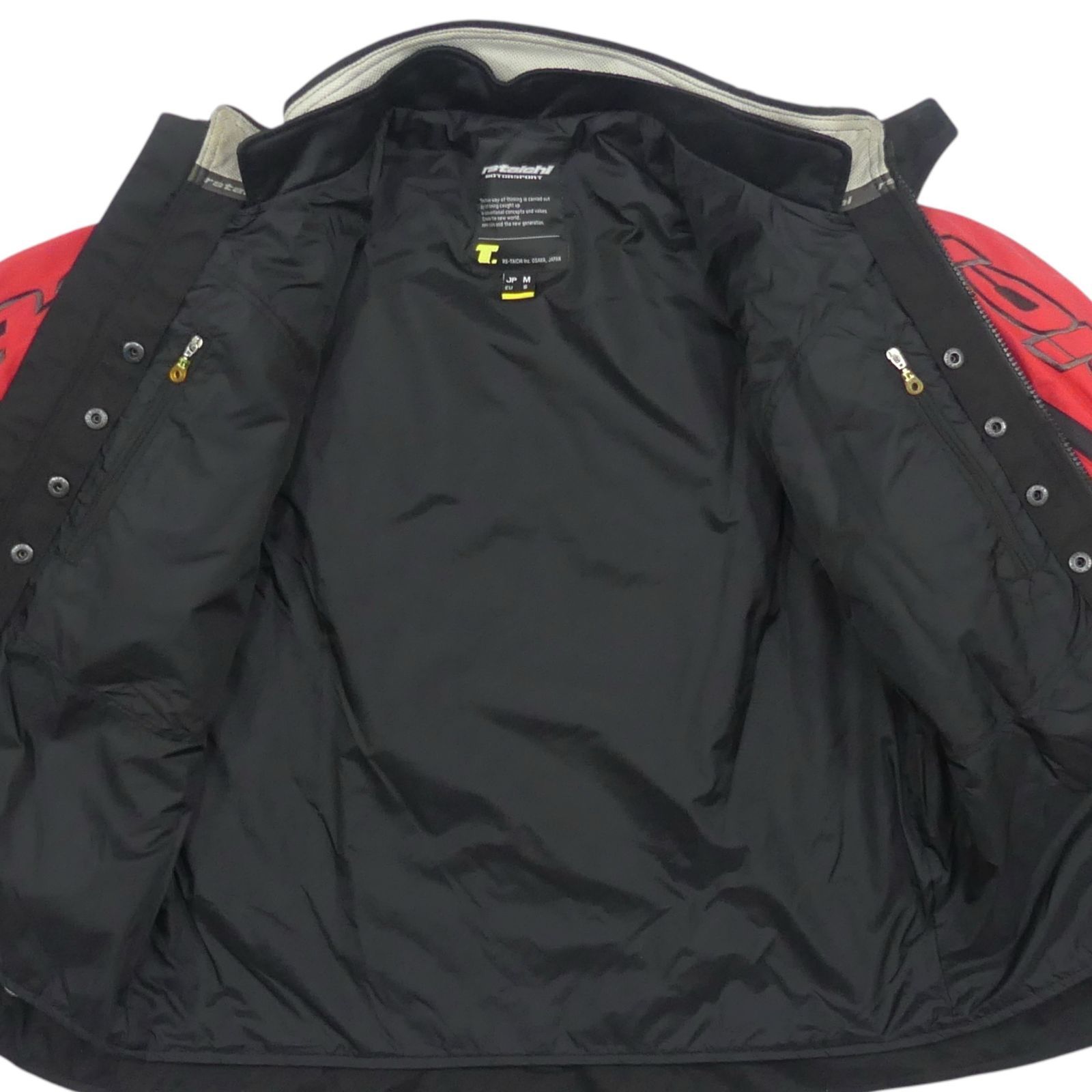 RS TAICHI アールエスタイチ レーシングジャケット M ライダース 赤 
