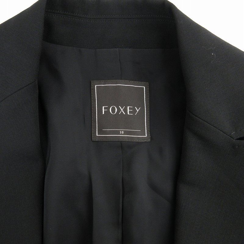 FOXEY ブラック テーラードジャケット 【公式通販】