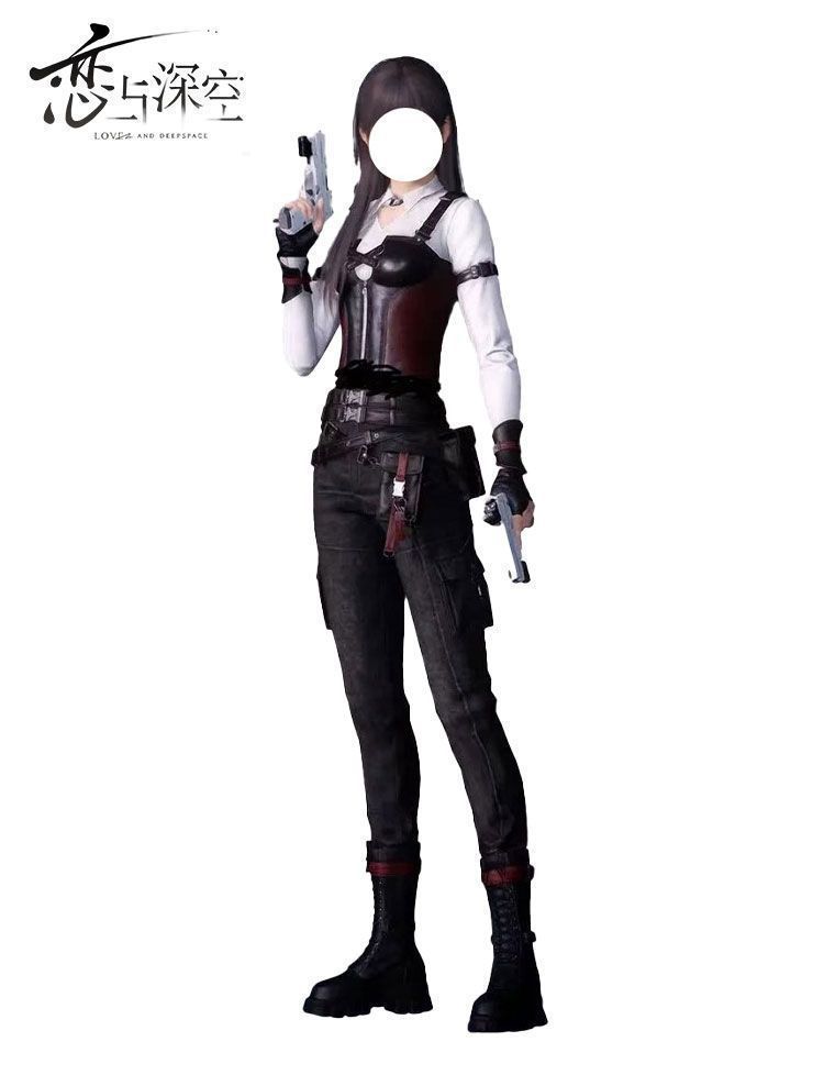 ♥ 恋と深空 ハンター 深淵の主宰 秦徹ver 戦闘服コスチューム フルセット 沈星回 メインキャラクター衣装 高品質再現