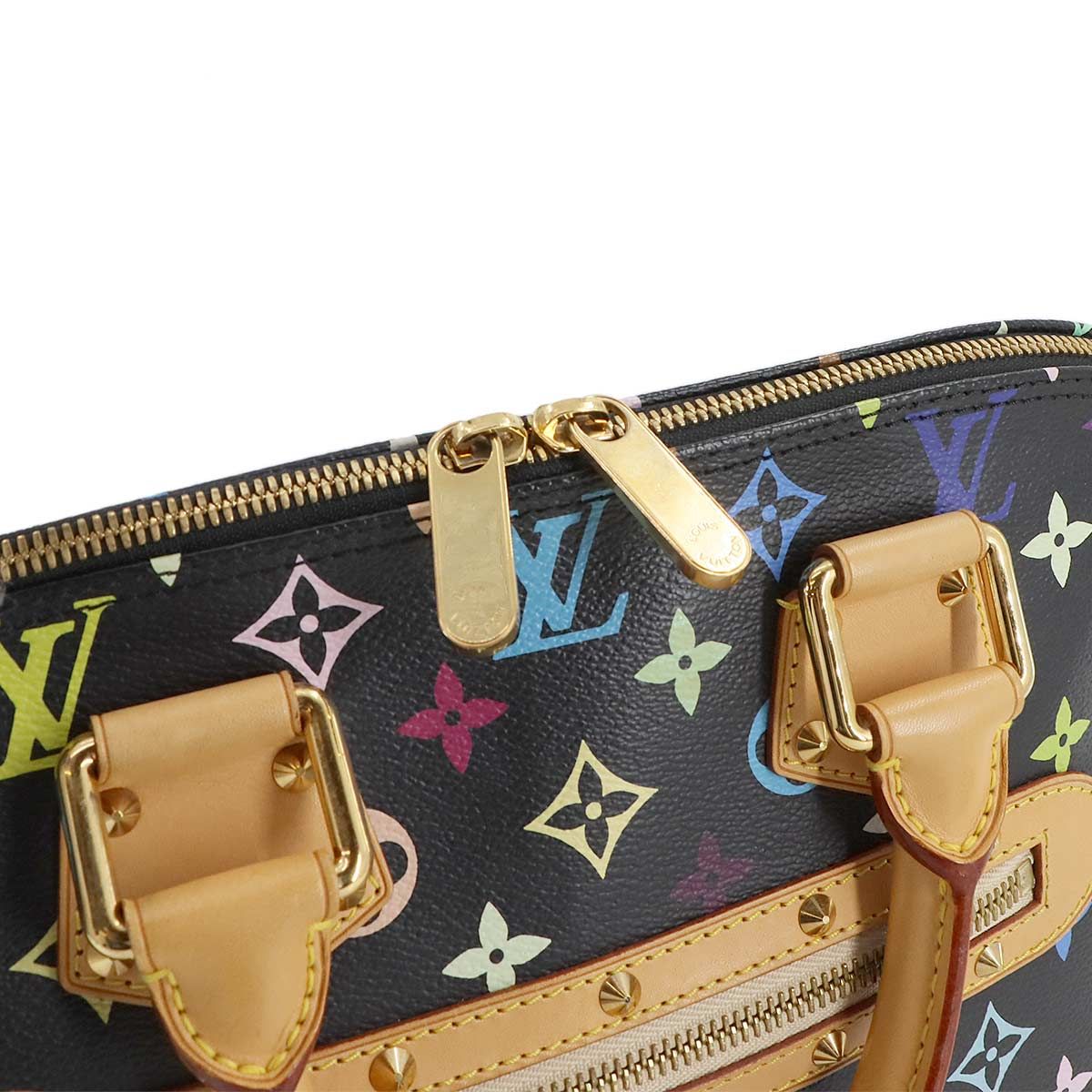 美品 ルイ ヴィトン LOUIS VUITTON モノグラム マルチカラー アルマ
