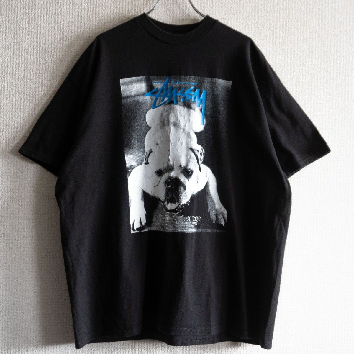 00年代 Old Stüssy オールド ステューシー ブラック Tシャツ XL Bootleg USA製 90s OLD STUSSY 
