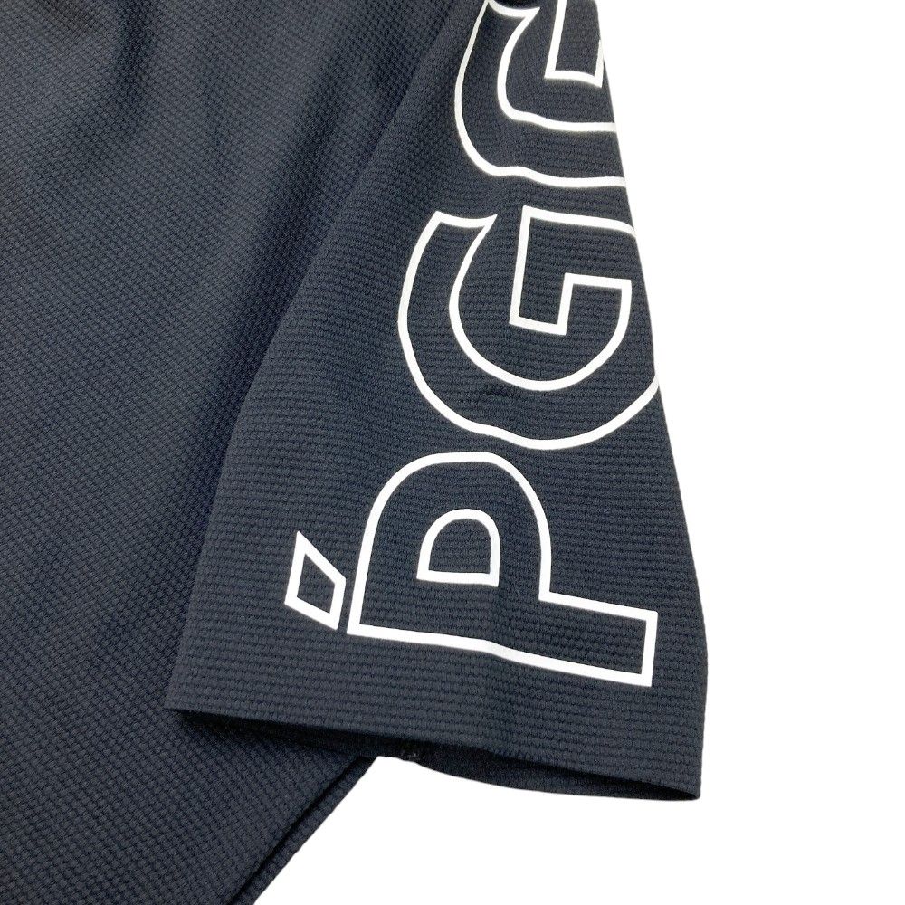 サイズ：1 PGG PEARLY GATES パーリーゲイツ ハーフジップ 半袖T