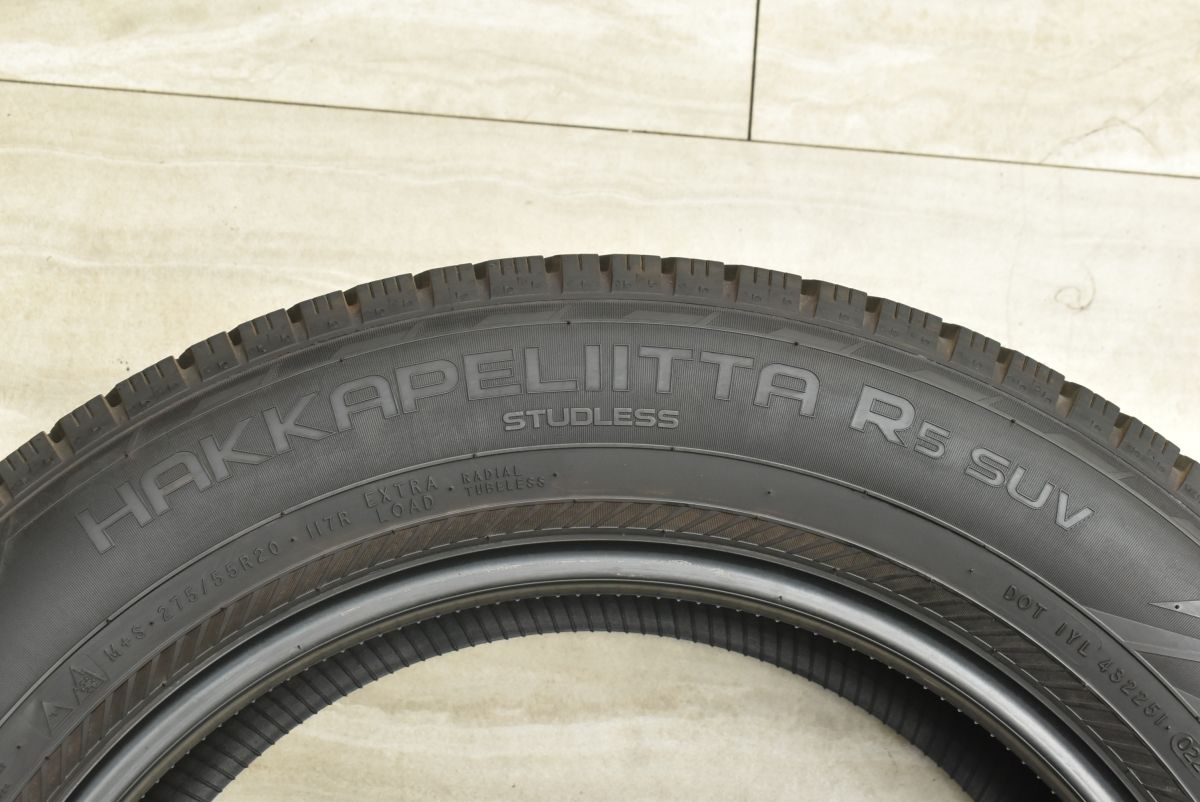 バリ溝 ノキアン ハッカペリッタ R5 SUV 275 55R20 4本セット LX600 ランドクルーザー 300 250 プラド ハイラックス サーフ FFCRYSTALESIA_COM