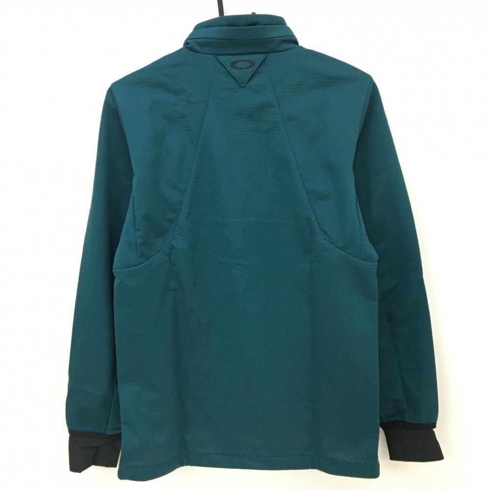 贅沢品 グリーン ジャケット 新品】オークリー ロゴ黒 防風 撥水 ジャケット・アウター