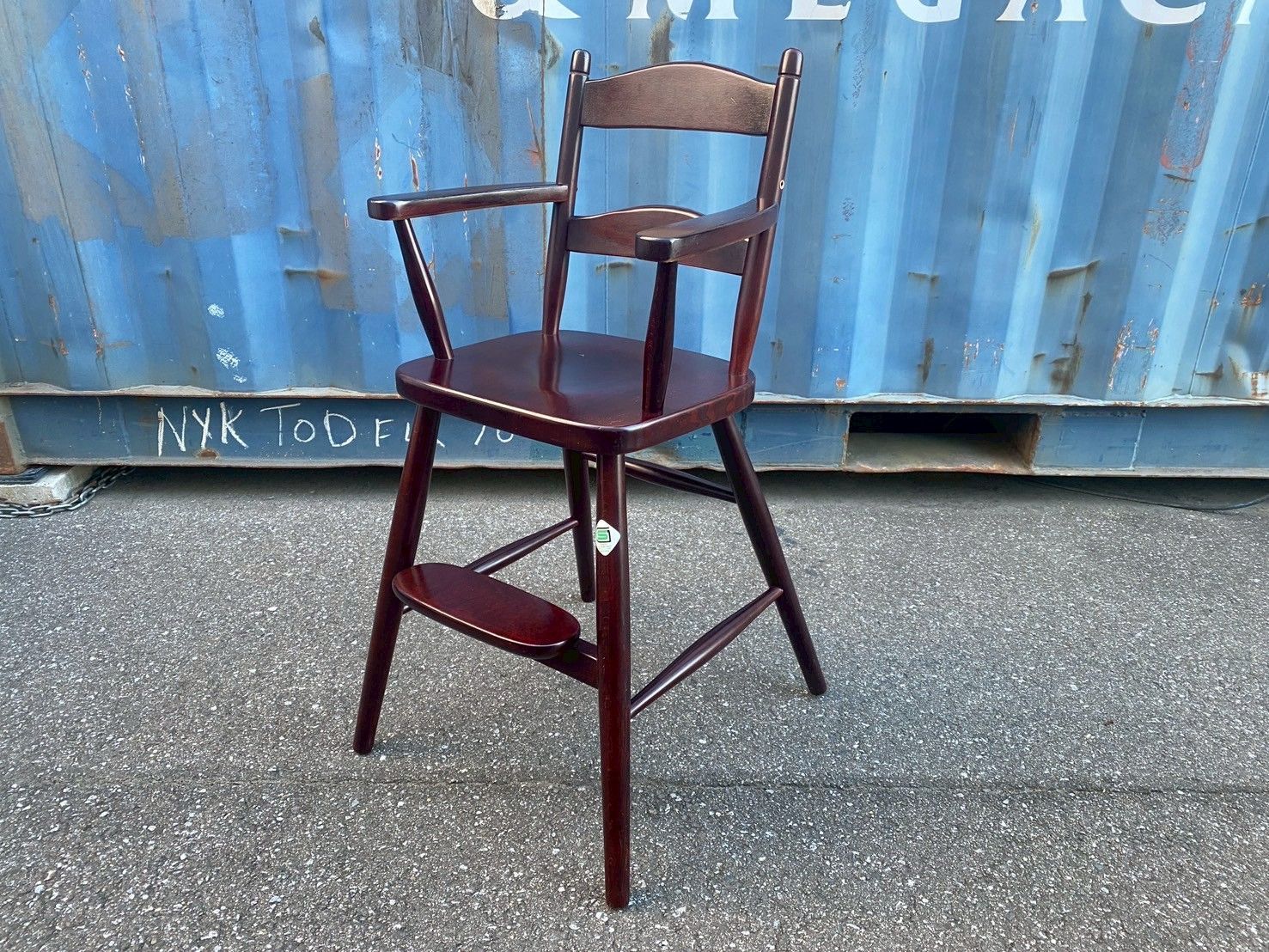 ストッケ トリップトラップ シリアルNo.4 グレー ベビーチェア