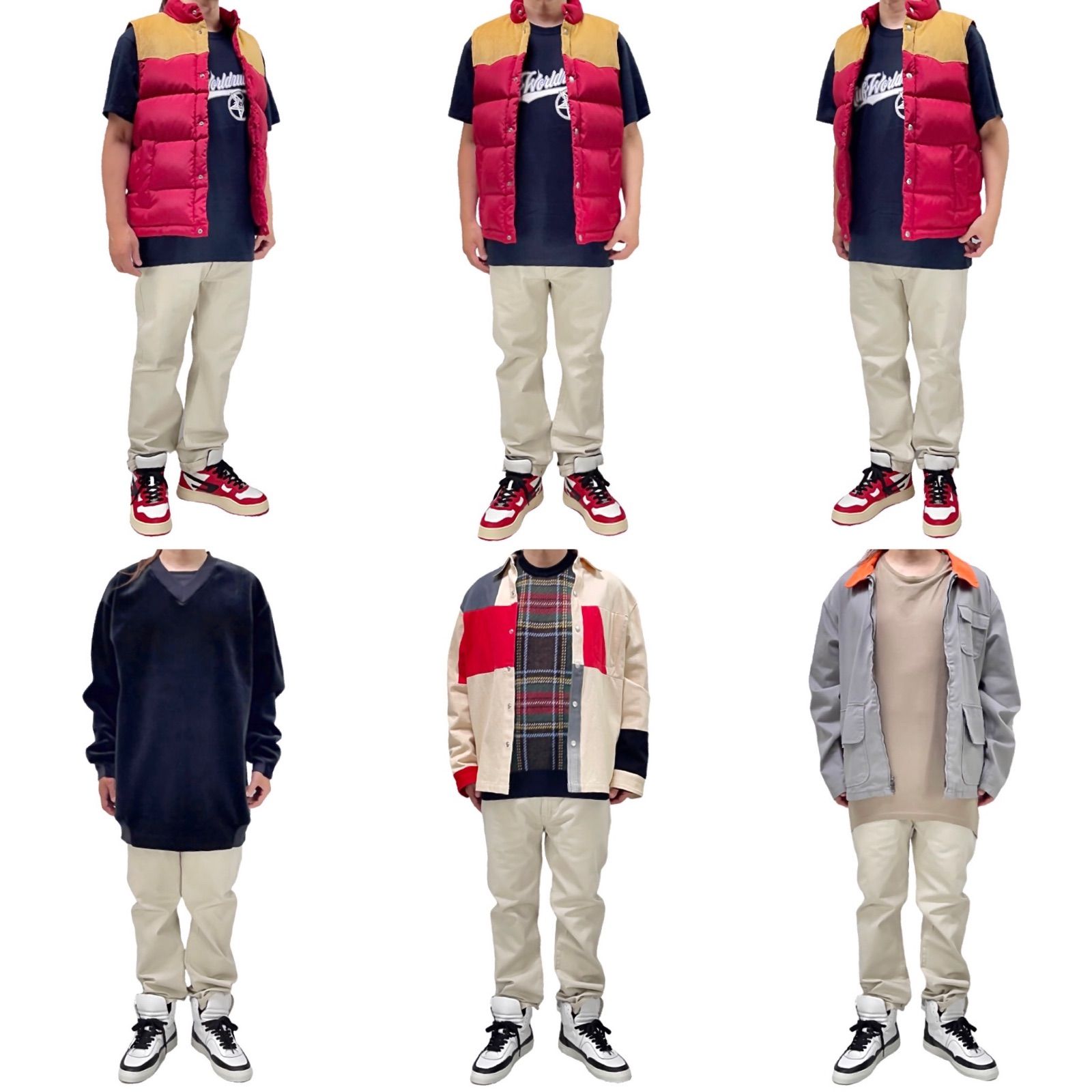 新品 ルーカー バイ ネイバーフッド 星 スタッズ ジーンズ ライトグレー L LUKER BY NEIGHBORHOOD ルーカー バイ ネイバーフッド 星 スター