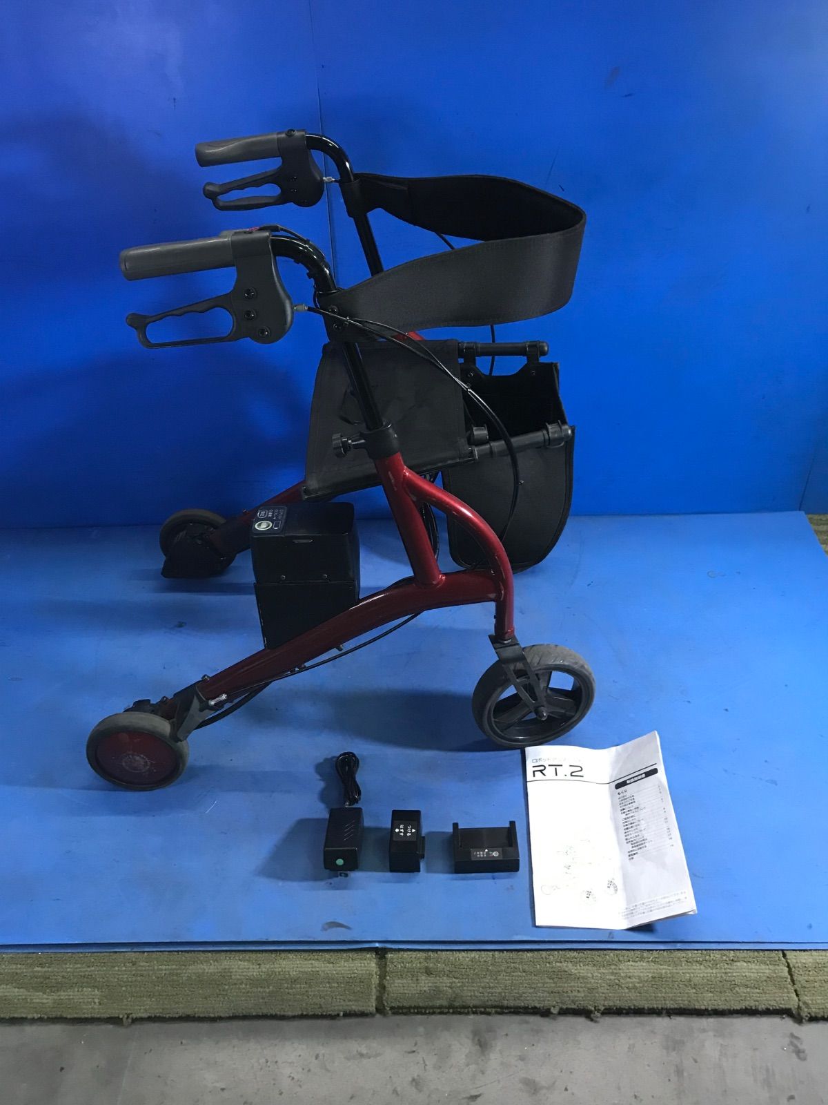 RT.WORKS 竹虎 ロボットアシストウォーカー アンコールスマート Encore Smart 歩行補助 介護 電動シルバーカート RT2-01RD KB