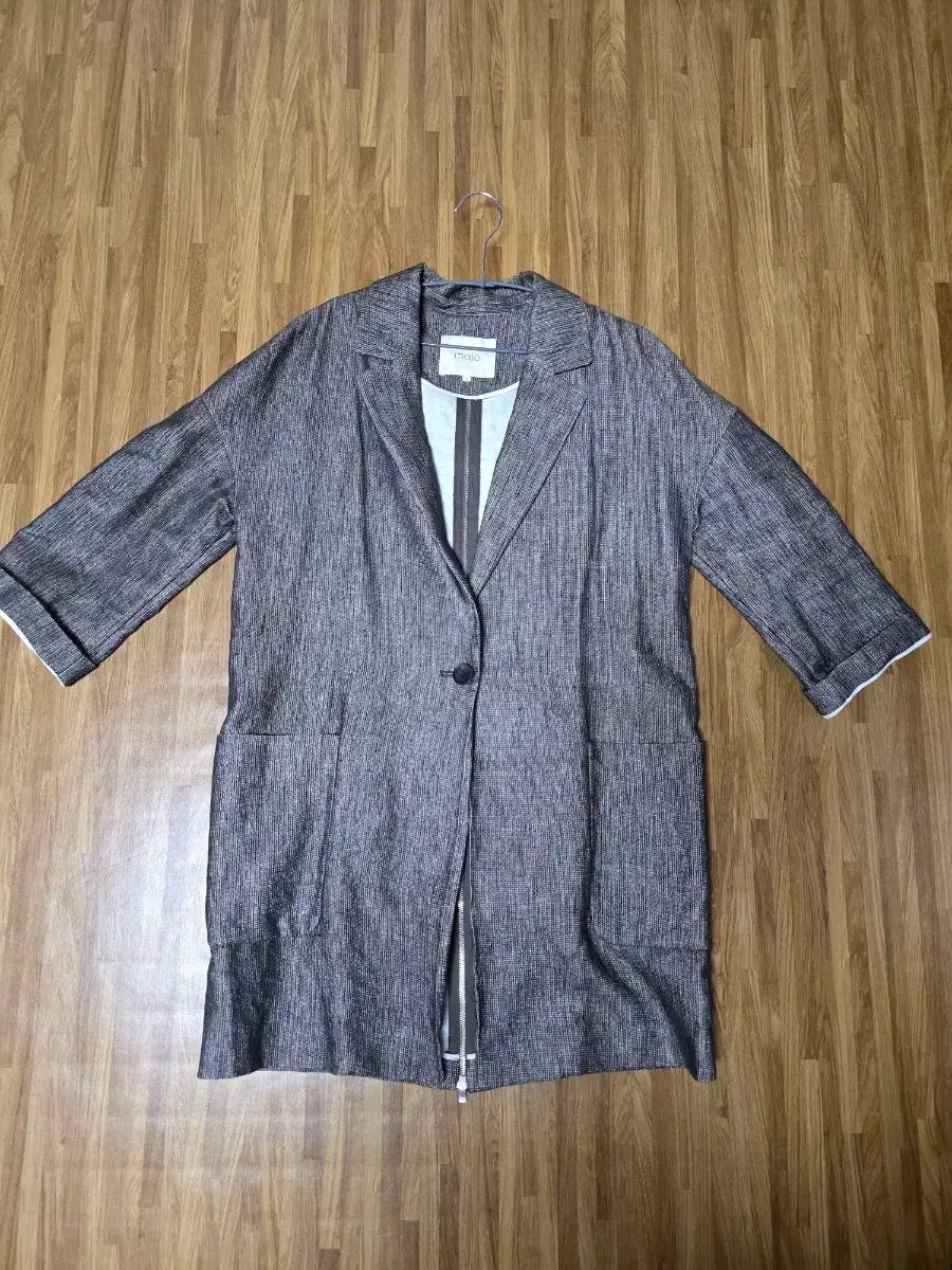 maje マージュ ブレーザー サイズ 2 ロング ジャケット コート 秋 季節の変わり目 アウター