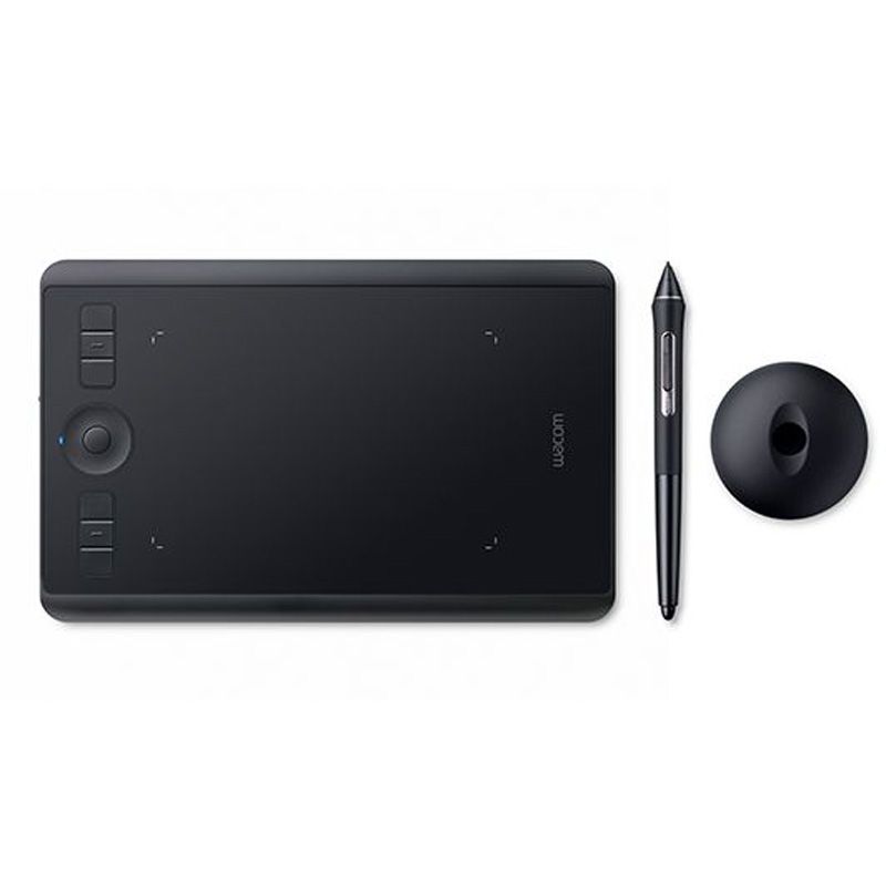 メーカー ワコム WACOM Intuos Pro Small ペンタブレット ブラック PTH460K0D 読取 範囲160×100mm