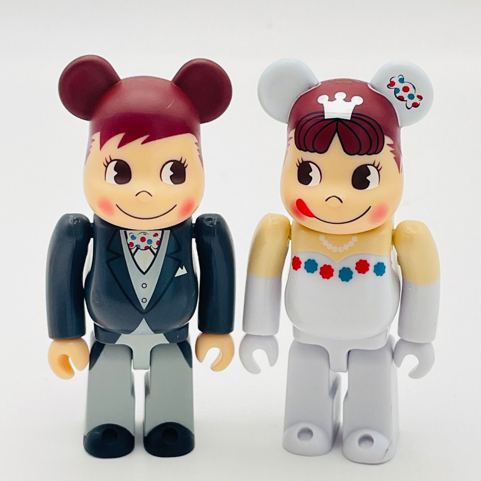 限定‼︎】BE＠RBRICK 達磨 ペコちゃん & ポコちゃん （4体セット） BE