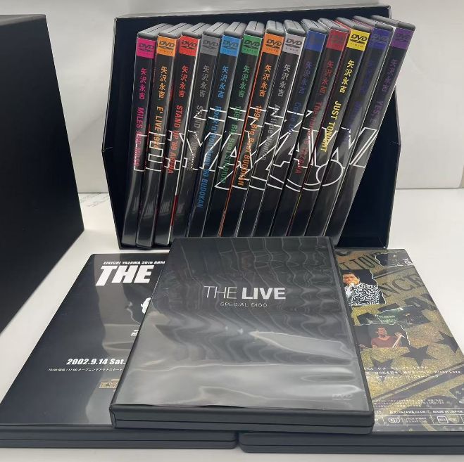 レア⭐︎廃盤 矢沢永吉 THE LIVE DVD BOX 廃盤品 矢沢永吉 THE LIVE DVD BOX 廃盤•矢沢永吉 THE LIVE EIKICHI YAZAWA