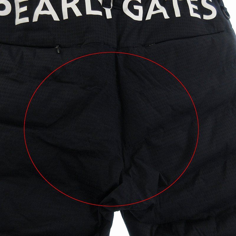 パーリーゲイツ PEARLY GATES 中綿キルティングフーディブルゾン