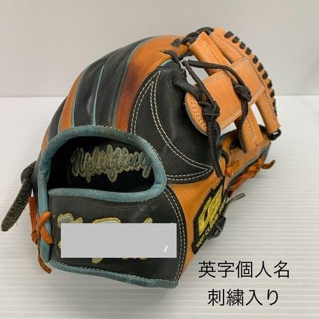 中古品 オンクラウドナイン ON CLOUD NINE 軟式 内野手用グローブ 刺繡入り 3964 中古品 オンクラウドナイン ON CLOUD NINE 軟式 内野手用
