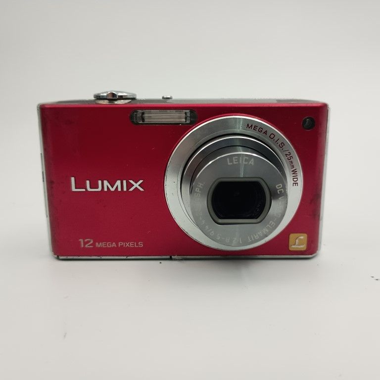  Panasonic LUMIX DMC FX 40 赤 コンパクトデジタルカメラ 〇 コンパクトデジタルカメラ デジタルカメラ