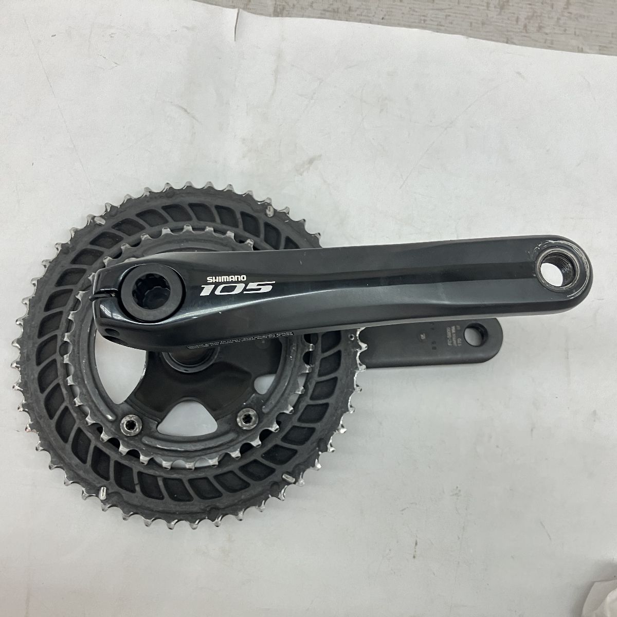 SHIMANO 105 FC-5800 11S 50-34MA クランク チェーンリング セット 自転車 パーツ 部品 シマノ 中古 C9294148  - メルカリ