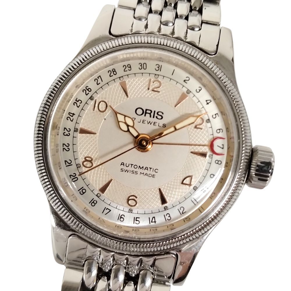 ORIS オリス 7400B ポインターデイト 裏蓋スケルトン 自動巻き ORIS オリス 7400B ポインターデイト 裏蓋スケルトン 自動巻き