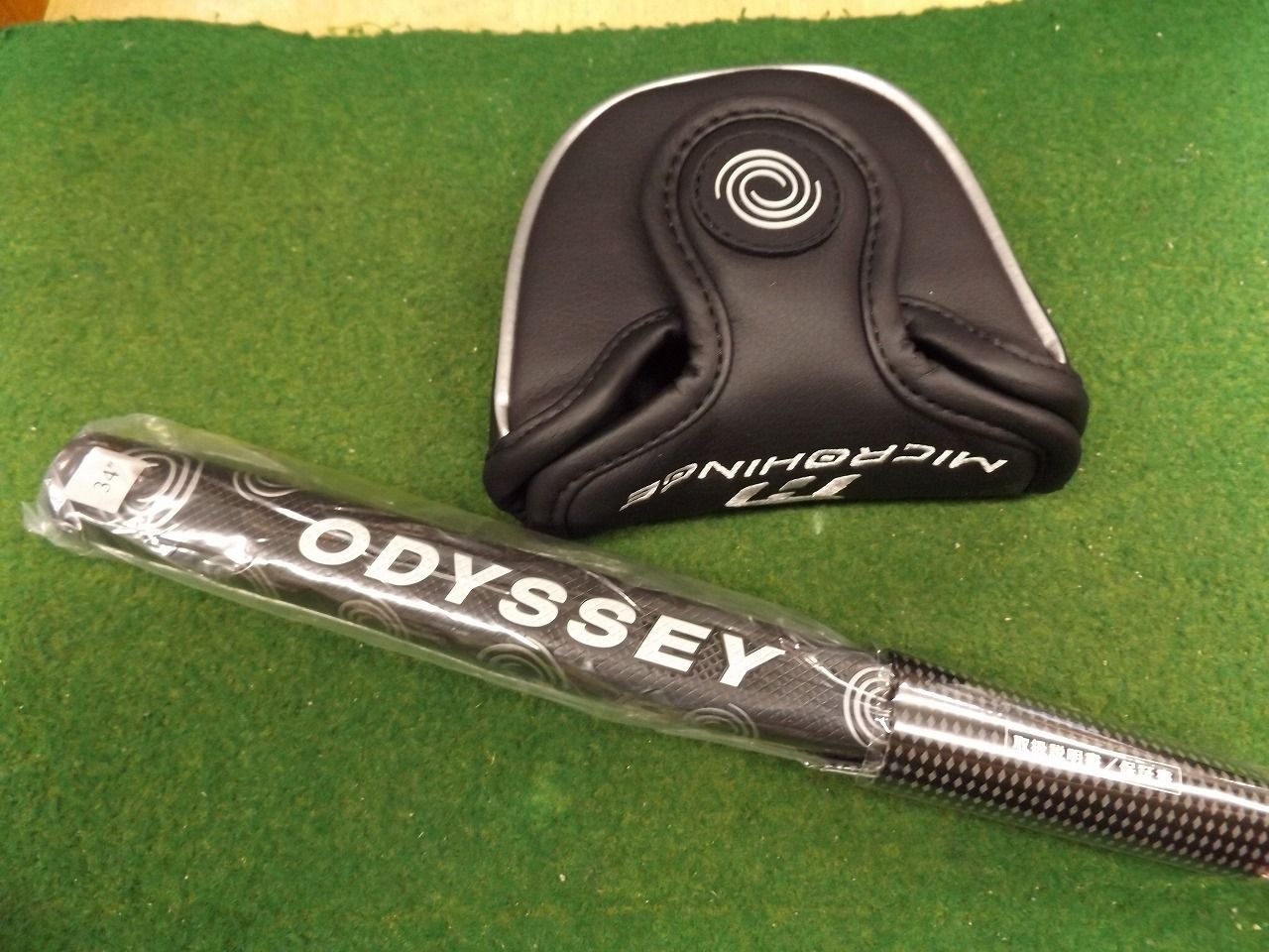 ODYSSEY MICROHINGE #7S 34インチ　レフティ新品 楽天市場】【左用/レフティ】ODYSSEY MICROHINGE #7 S PUTTER