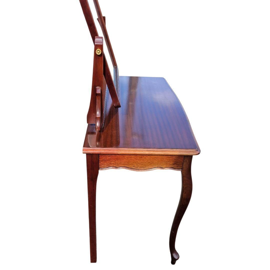 希少】鏡台 レトロ ヴィンテージ 猫脚 引き出し ドレッサー 机 - メルカリ