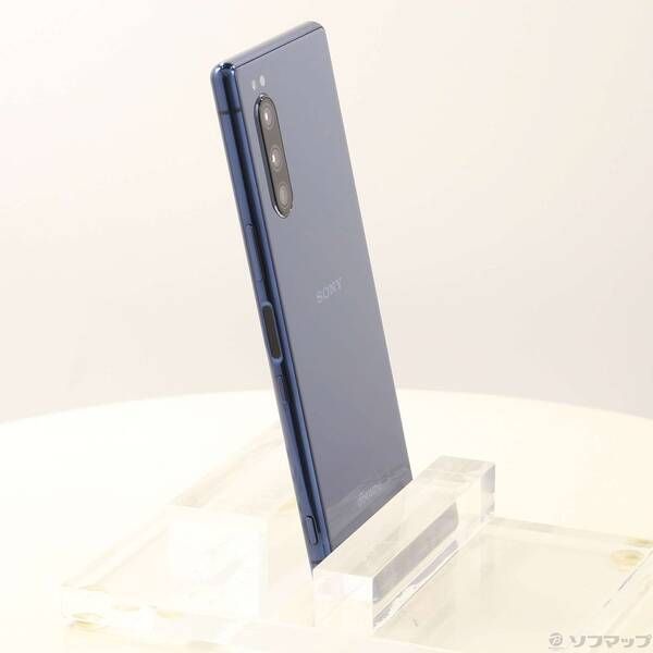 中古品〕 Xperia 5 64GB ブルー SO-01M docomo【348】 - メルカリ