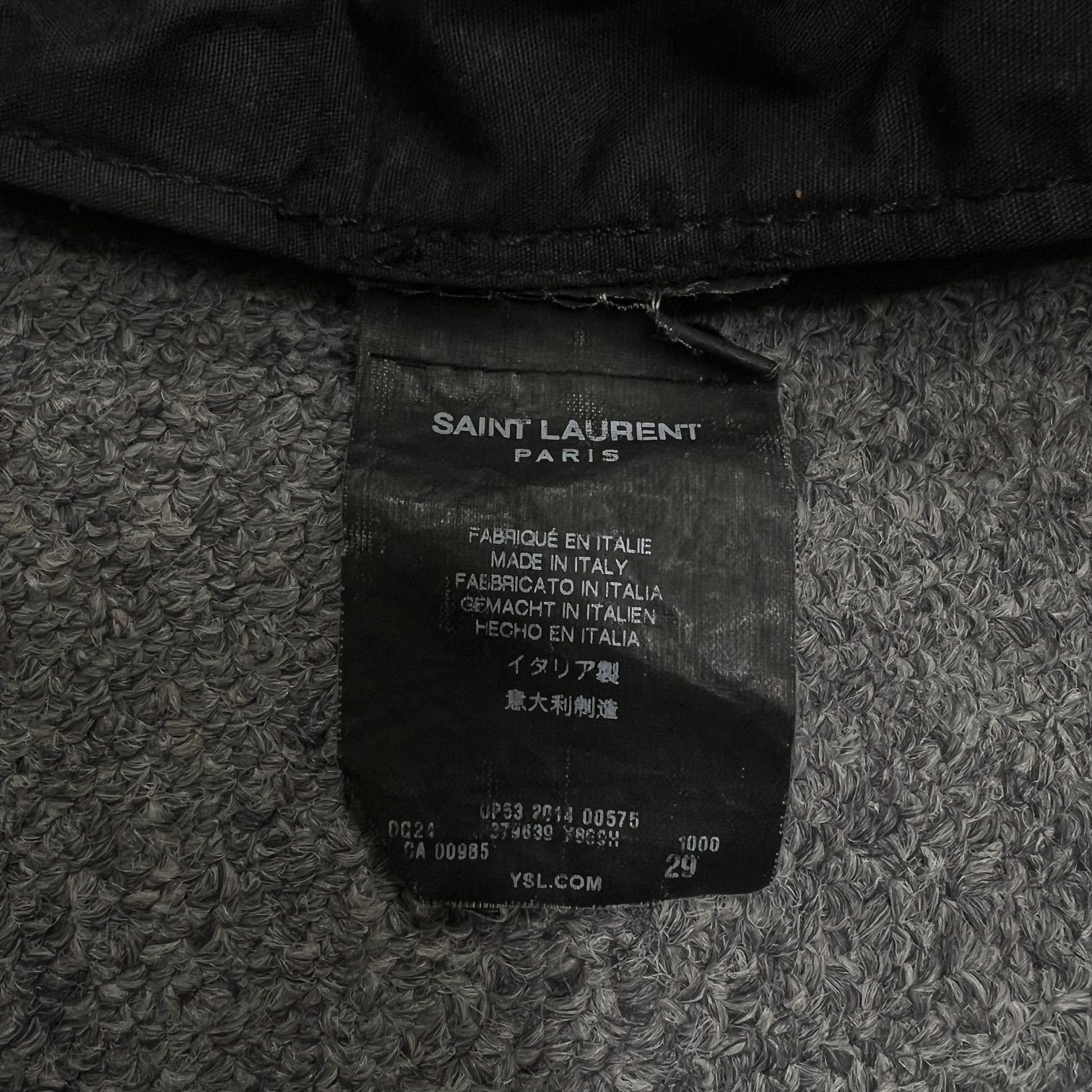 SAINT LAURENT PARIS 15SS サイドコンチョデニムパンツ ジーンズ SAINT LAURENT PARIS 15SS サイドコンチョデニムパンツ ジーンズ