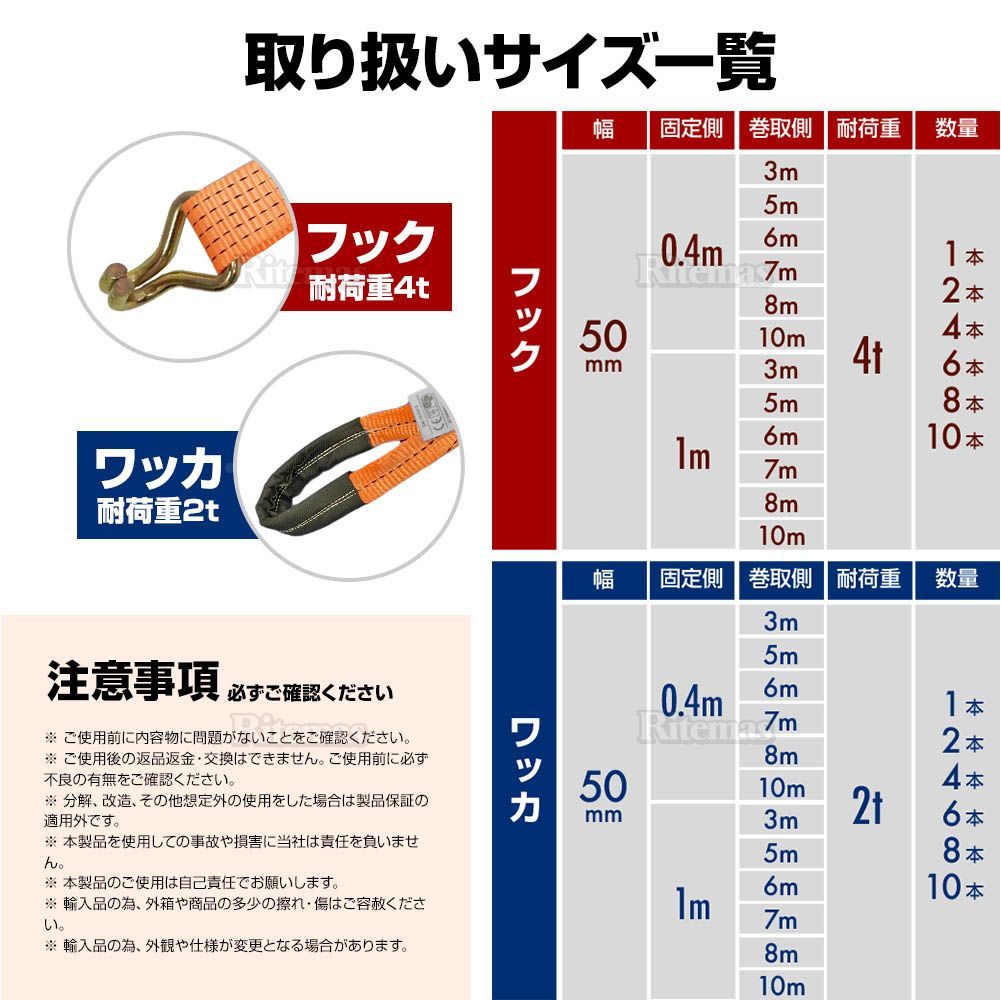 固定側1m 巻側7m