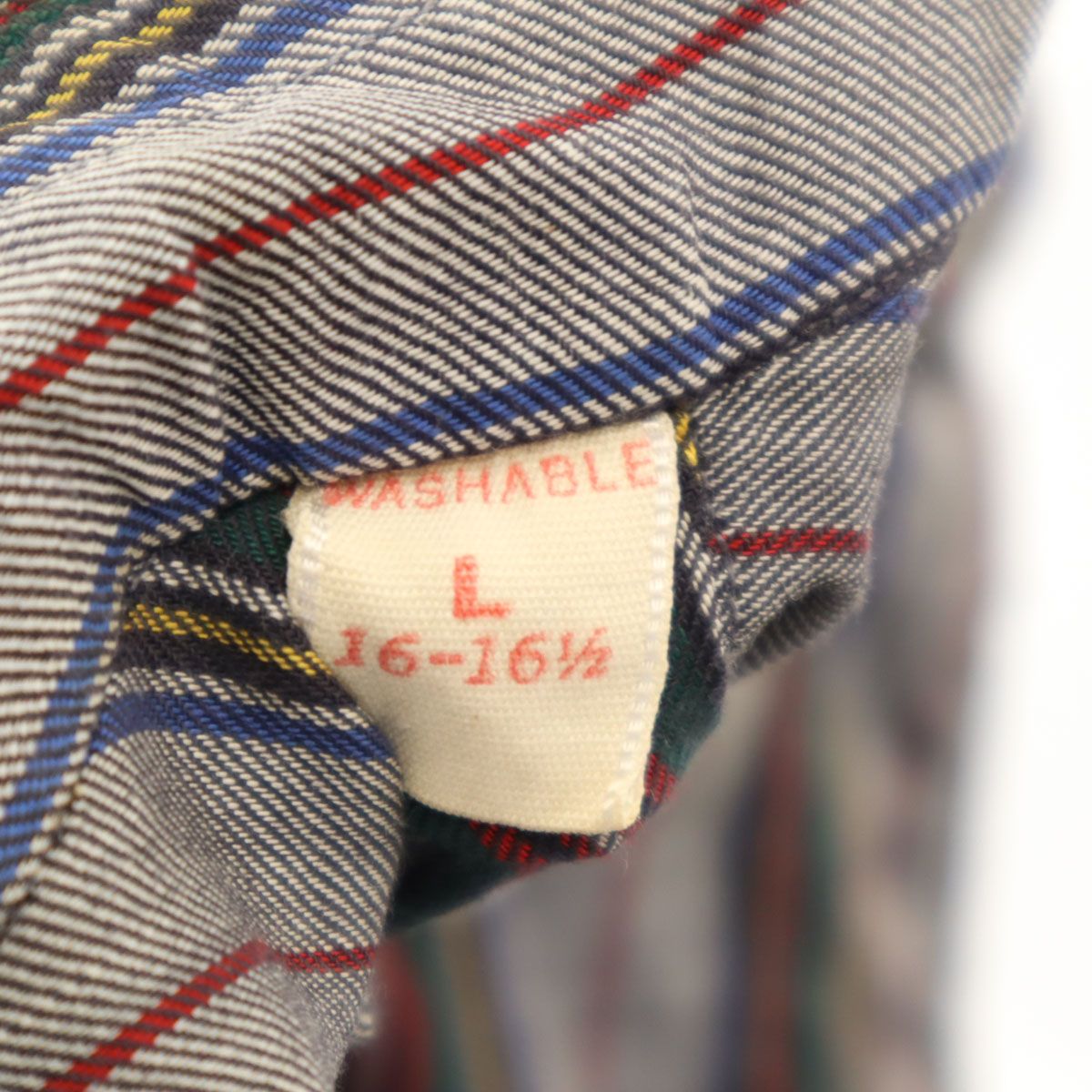 THE SOFT TOUCH SHIRT 60s ヴィンテージ ストライプ柄 長袖 ボタン