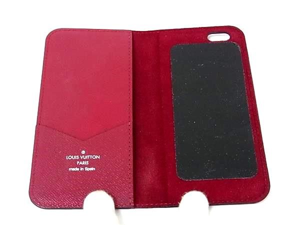 フォリオ エピ 赤 iPhone 手帳型ケース LOUIS VUITTON ルイヴィトン