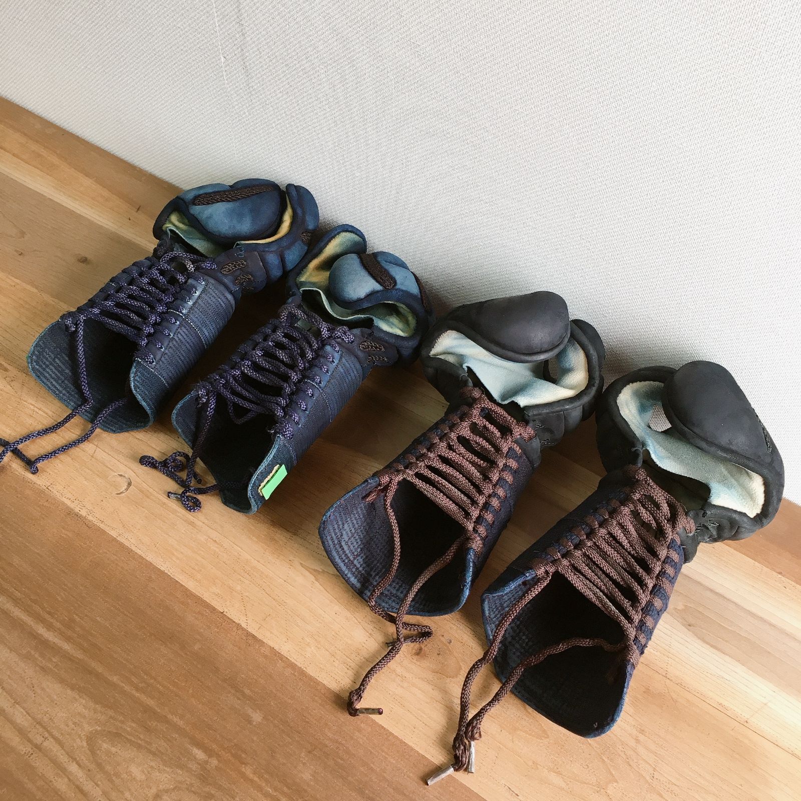 a210☆剣道防具☆小手2組セット☆3.5㎜ミシン刺☆高校生～一般(大 