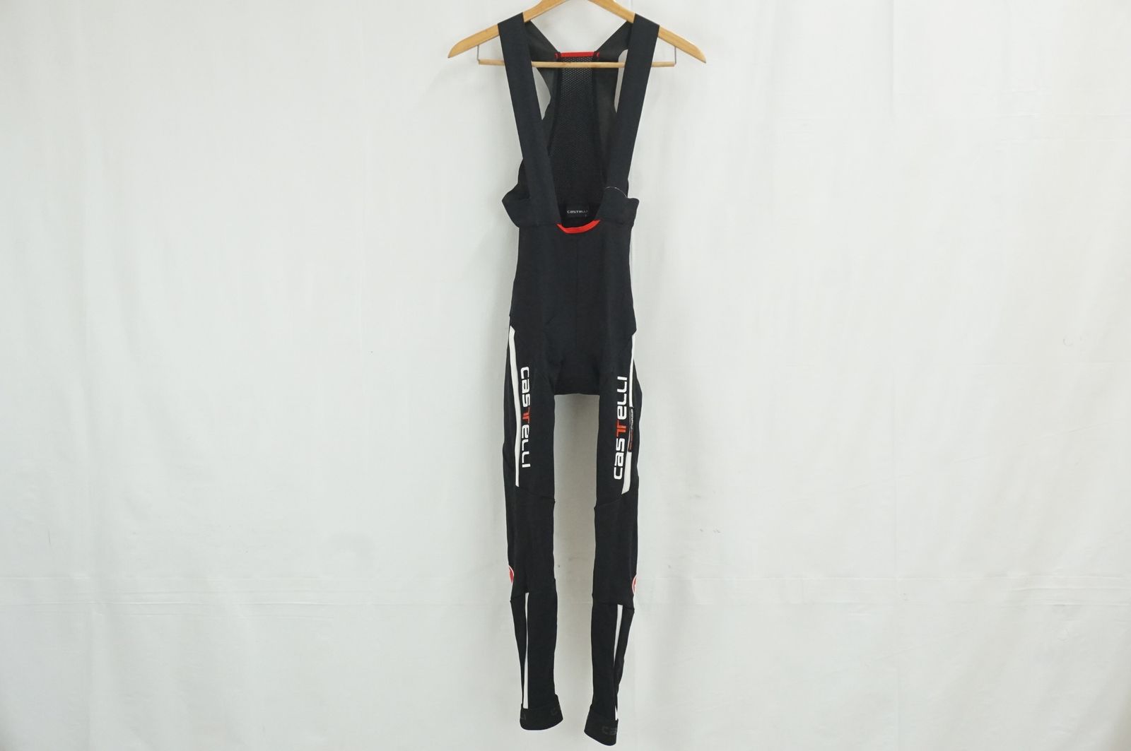 Castelli rosso corsa サイクルビブ　裏起毛　Sサイズ Castelli rosso corsa サイクルビブ裏起毛Sサイズ