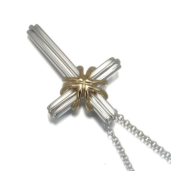 TIFFANY&Co. ティファニー ガーデンフラワー ネックレス 18金