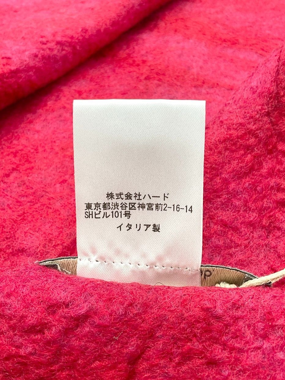 【新品】SILVANA MANETTI シルク混ストール レッド×ラズベリーF 新品】SILVANA MANETTI シルク混ストール レッド×ラズベリー F