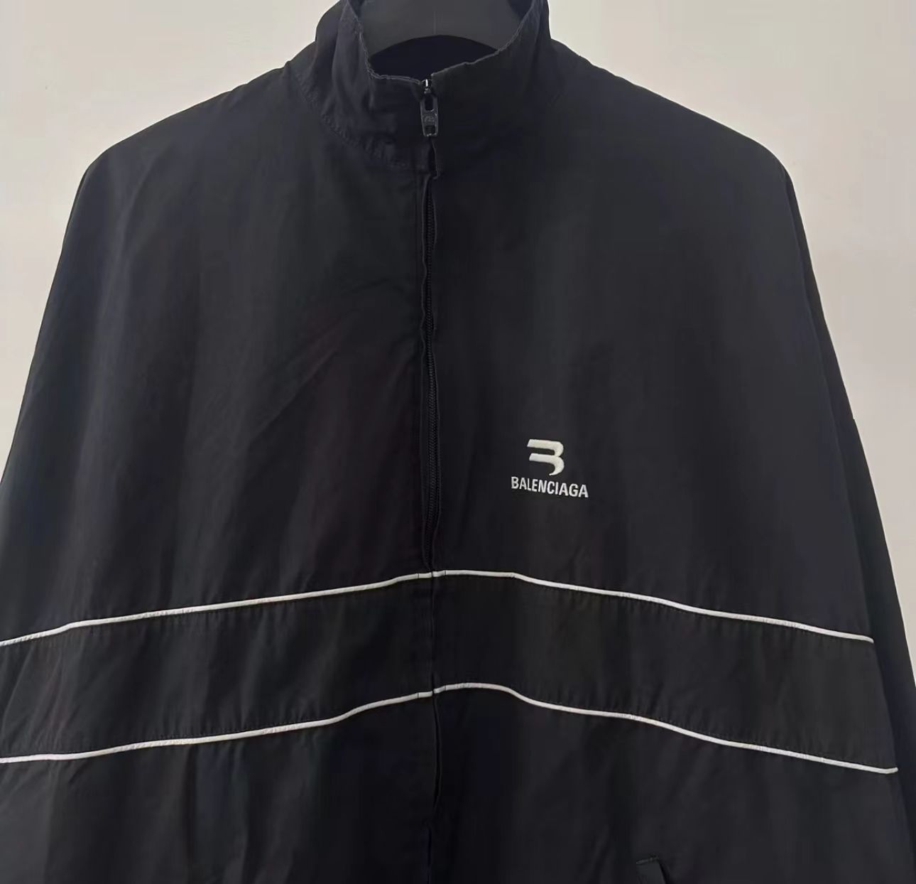 バレンシアガ 22SS Sporty B Track Jacket 681882 TYB18 スポーティB ...