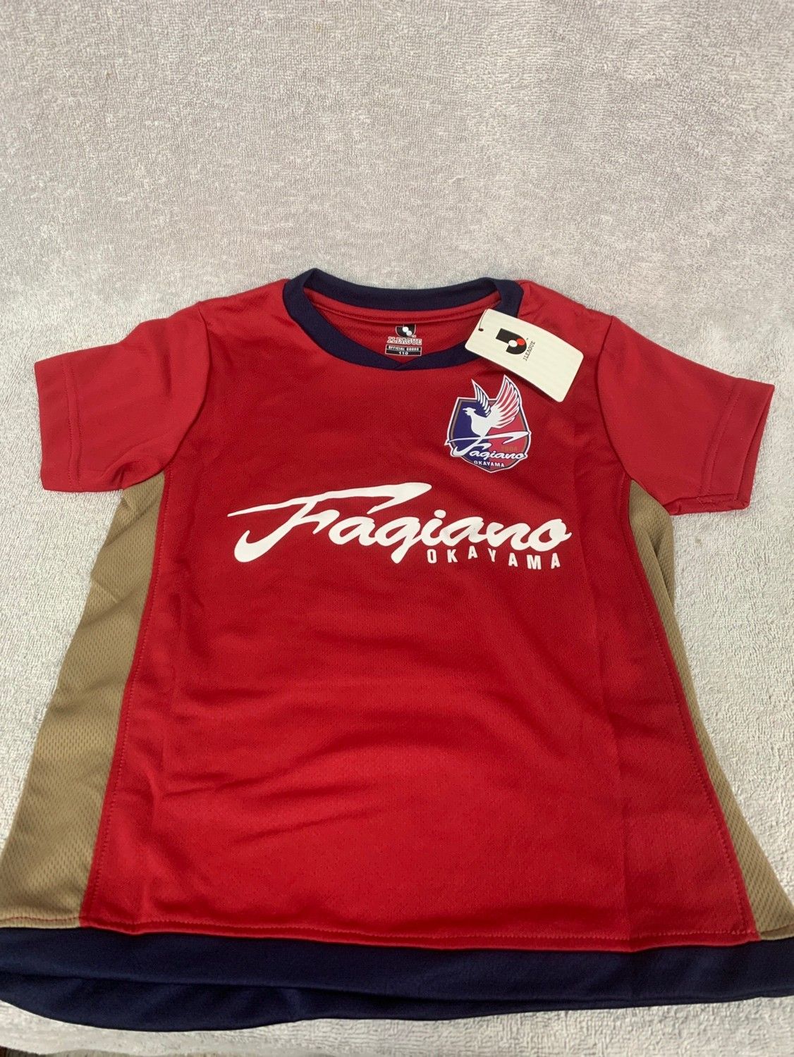 在庫限り】□ファジアーノ岡山□コンフィットTシャツ□キッズ