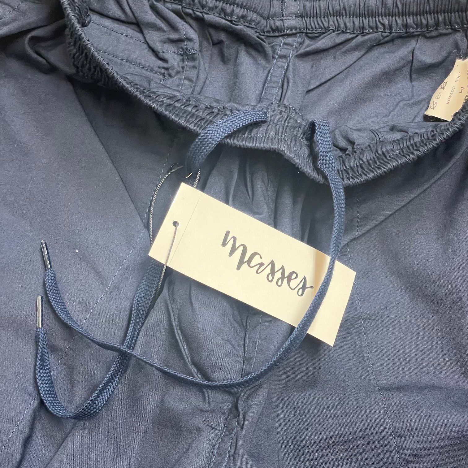 参考上代22000円 未使用品 MASSES 24SS SHORTS PLAIN ショーツプレーン