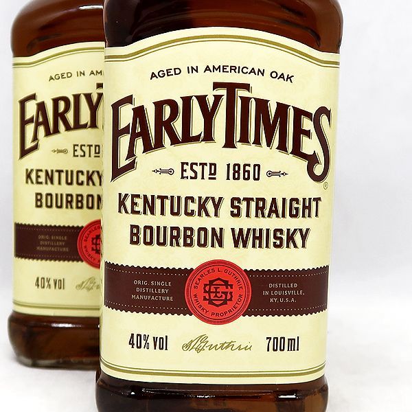2本 アーリータイムズ イエローラベル バーボン ウィスキー 700ml