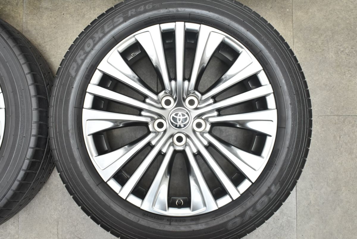 トヨタ 80 ハリアー Zレザーパッケージ 純正 19in 7J 35 PCD114.3 トーヨー プロクセス R46A 225 55R19 RAV4 ヴァンガード FFCRYSTALESIA_COM