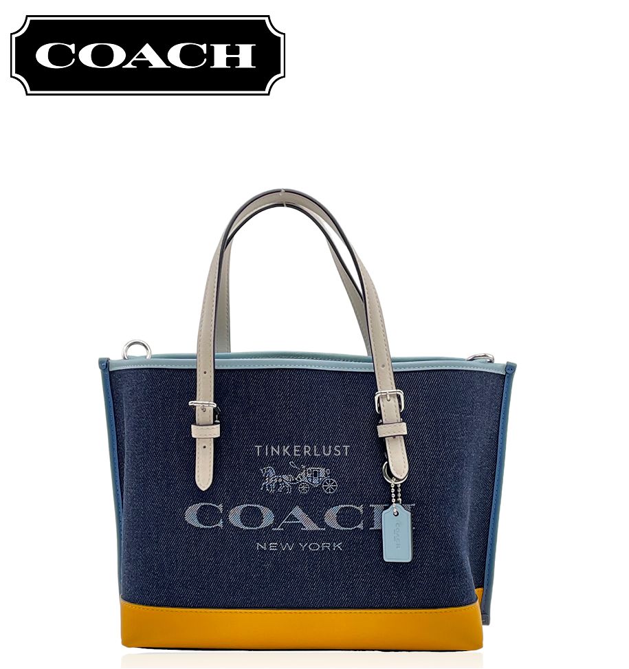 コーチ/COACH バッグ C4085 デニム トートバッグ ハンドバッグ
