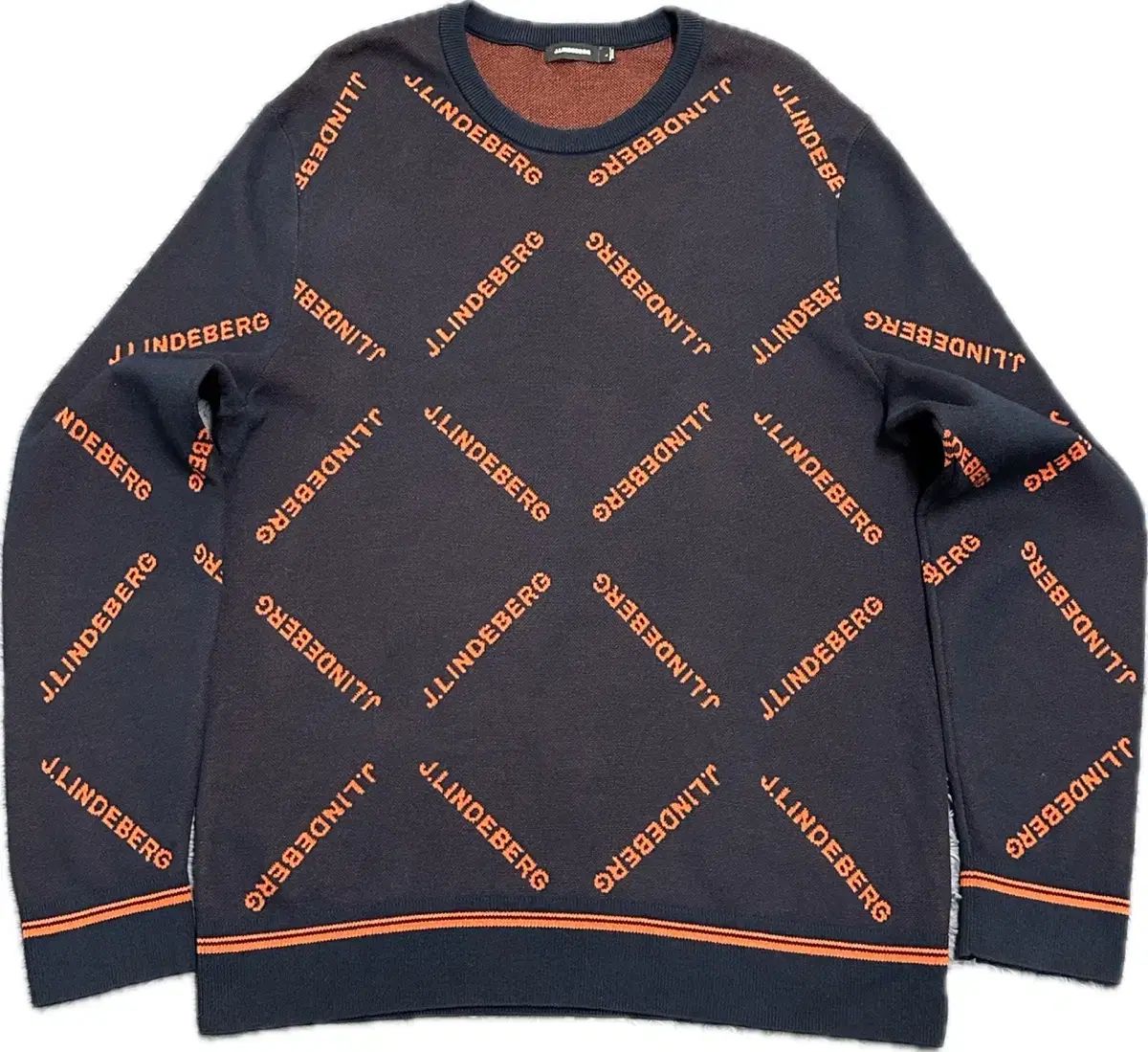 J.LINDEBERG J.リンドバーグ ゴルフ SWING ロゴ パータン ニット 最新バージョン