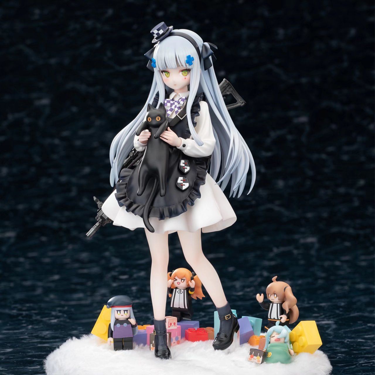 少女前線 HK416 黒猫の贈り物 Ver. 1|7スケール 塗装済みフィギュア 超 ゲーム周辺 誕生日プレゼント